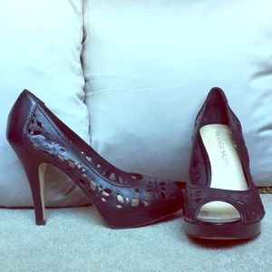 Franco Sarto Black Heels